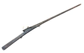 19TH CENTURY INDIAN MATCHLOCK TORADAR
