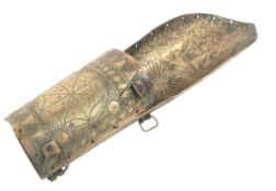 19TH CENTURY INDIAN ARM GUARD
