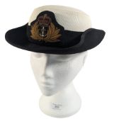 QUEEN ELIZABETH II PERIOD ROYAL NAVY FEMALE OFFICERS TRICORNE HAT