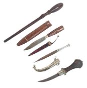 COLLECTION OF ETHNIC WEAPONS