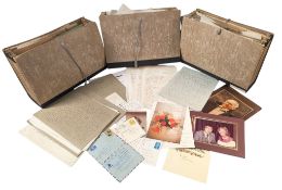 LARGE COLLECTION OF PERSONAL CORRESPONDENCE - ACTRESS KATIE BOYLE