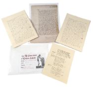 WOLF HALL (2024) - COLLECTION OF PRODUCTION MADE PROPS - CROMWELL MERCY LETTERS ETC