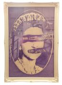 SEX PISTOLS / PUNK - GOD SAVE THE QUEEN - FRAMED POSTER