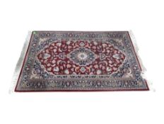 VINTAGE 20TH CENTURY PERSIAN ISLAMIC CHAKHARI FLOOR RUG