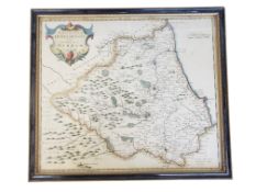 AFTER ROBERT MORDEN (C. 1650-1703) - LATE 17TH CENTURY MAP OF DURHAM