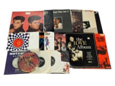 COLLECTION OF LATE 20TH CENTURY VINTAGE LPS & 7