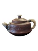 20TH CENTURY CHINESE TERRACOTTA TEAPOT