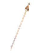 20TH CENTURY MANDINKA AFRICAN WALKING STICK