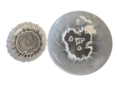 TWO PIECES OF HOYA & KOSTA BODA CRYSTAL