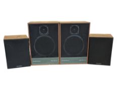 WHARFEDALE - COLLECTION OF VINTAGE HI-FI SPEAKERS