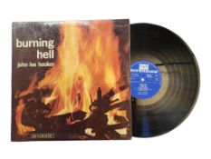 JOHN LEE HOOKER - BURNING HELL - ORIGINAL UK 1964 LP VINYL PRESSING