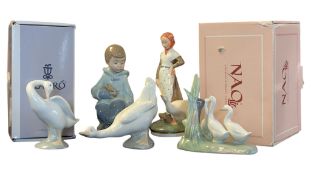 COLLECTION NAO & ROYAL COPENHAGEN FIGURINES