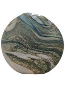 LESLEY ANN CLARK, ST IVES - CONTEMPORARY STUDIO ART GLASS VASE