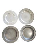 COLLECTION OF 18TH & 19TH CENTURY PEWTER PLATES