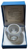 SAINT LOUIS JEAN PAUL FRENCH GLASS CRYSTAL PAPERWEIGHT