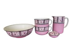 EARLY 20TH CENTURY ROYAL STAFFORDSHIRE WILKINSON SPRING WASH SET