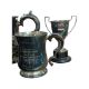 COLLECTION OF VINTAGE 20TH CENTURY SILVER PLATE TROPHIES & TANKARDS - Bild 2 aus 7