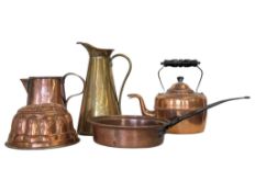 COLLECTION OF 19TH CENTURY & LATER COPPER KITCHENWARE