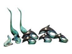 POOLE POTTERY - COLLECTION OF LATE 20TH CENTURY VINTAGE CERAMIC ANIMAL FIGURES