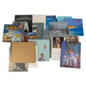 ART - A COLLECTION OF 1990-2000S EXHIBITION PROGRAMMES TO INCLUDE CELIA PAUL, AINSLIE YULE ETC