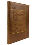 CEDRIC CHIVERS BATH BINDING - 1899 ROSAMUND, QUEEN OF THE LOMBARDS - ALGERNON CHARLES SWINBURNE