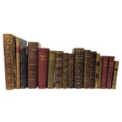POETRY & PROSE - COLLECTION OF 18TH AND 19TH CENTURY WORKS, LEATHER-BOUND