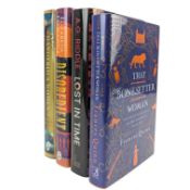 FOUR MODERN LIMITED EDITION SIGNED BOOKS - ELIZABETH FREMANTLE, HOPE ADAMS, A. G. RIDDLE, F. QUINN