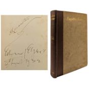 SIGNED SIR EDWARD ELGAR - 1930 FORGOTTEN WORCESTER