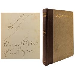 SIGNED SIR EDWARD ELGAR - 1930 FORGOTTEN WORCESTER