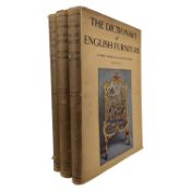 MACQOUID, PERCY; EDWARDS, RALPH - 1924-27 THE DICTIONARY OF ENGLISH FURNITURE