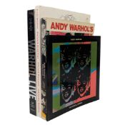 WARHOL, ANDY - FOUR ILLUSTRATED MODERN ART BOOKS, 1980-2009