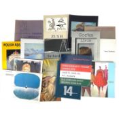 ART - A COLLECTION OF 1970-80 EXHIBITION PROGRAMMES TO INCLUDE MACKINTOSH, HELION ETC