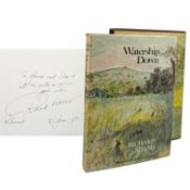 ADAMS, RICHARD - SIGNED COPY OF WATERSHIP DOWN, ILLUSTRATED EDITION
