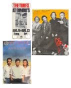 SELECTION OF THREE PUNK / ROCK PROMO MUSIC POSTERS