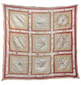 LARGE 20TH CENTURY INDIAN TEXTILE WALL HANGING
