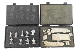 WARGAMING MINIATURES - x2 LEADING EDGE ALIENS & DRACULA SETS