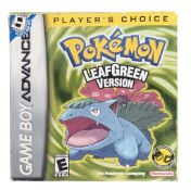 GAMING - NINTENDO GAME BOY ADVANCE POKEMON LEAF GREEN VERSION