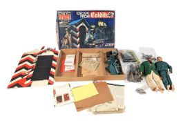 ACTION MAN - PALITOY ESCAPE FROM COLDITZ SET & ACTION FIGURES