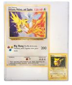POKEMON - JUMBO ARTICUNO, MOLTRES, AND ZAPDOS TRADING CARD