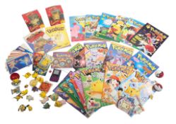 POKEMON - COLLECTION OF VINTAGE FIGURES, MAGAZINES, & OTHER