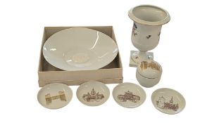FORSTENBURG, GERMANY - COLLECTION OF VINTAGE 20TH CENTURY PORCELAIN PLATES