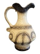 DUMLER & BREIDEN - LATE 20TH CENTURY WEST GERMAN CERAMIC LARGE JUG