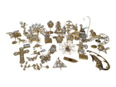 COLLECTION OF LATE 20TH CENTURY CRYSTAL TEMPTATIONS MINIATURE ORNAMENTS