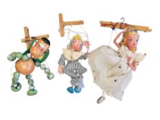 THREE LATE 20TH CENTURY PUPPETS TO INCLUDE TWO PELHAM PUPPETS