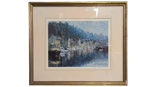 NIGEL HALLARD (BRITISH 1936-2020) - LIMITED EDIITON SIGNED PRINT OF