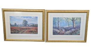 AFTER JAMES D PRESTON (BRITISH, B.1946) - TWO LIMITED EDITION SIGNED PRINTS