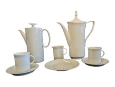 VINTAGE WHITE CHINA COFFEE SERVICE