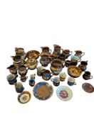 COLLECTION OF VICTORIAN COPPER LUSTRE