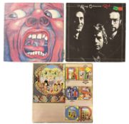 KING CRIMSON- COLLECTION OF VINYL RECORD ALBUMS