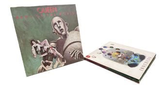 QUEEN - COLLECTION OF SEVEN LP VINYL RECORDS